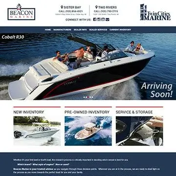 Beacon Marine LLC Website